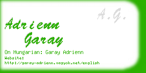 adrienn garay business card